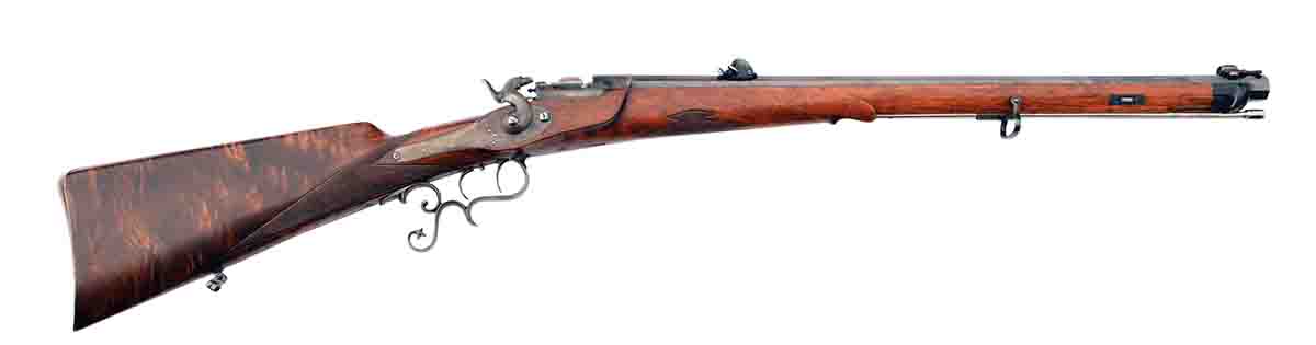 This Werndl stutzen was made in Vienna in the 1870s or 1880s to the highest standards of gunmaking.